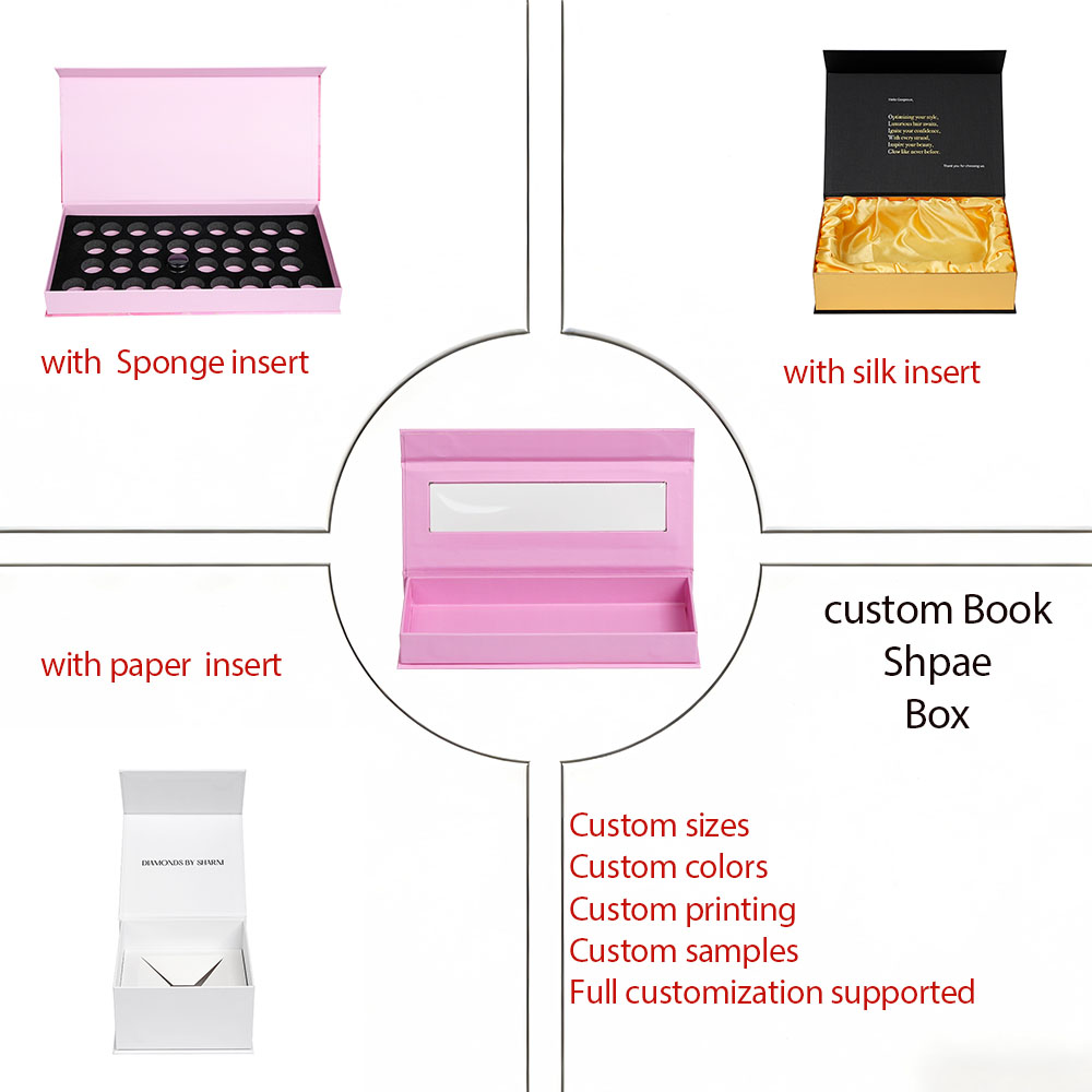 Luxury Book Shape Magnetic Box